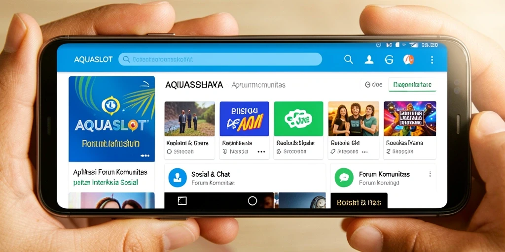 Antarmuka aplikasi AQUASLOT yang mudah digunakan dan menarik.