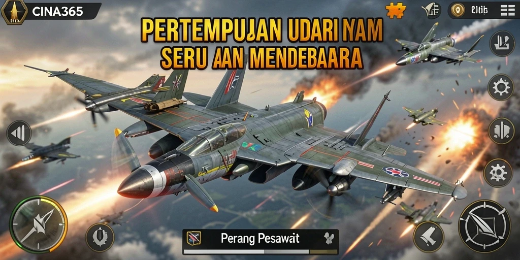 Antarmuka permainan CINA365 yang menarik dan intuitif.