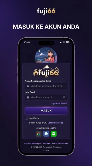 Panduan Masuk Akun fuji66 di Android